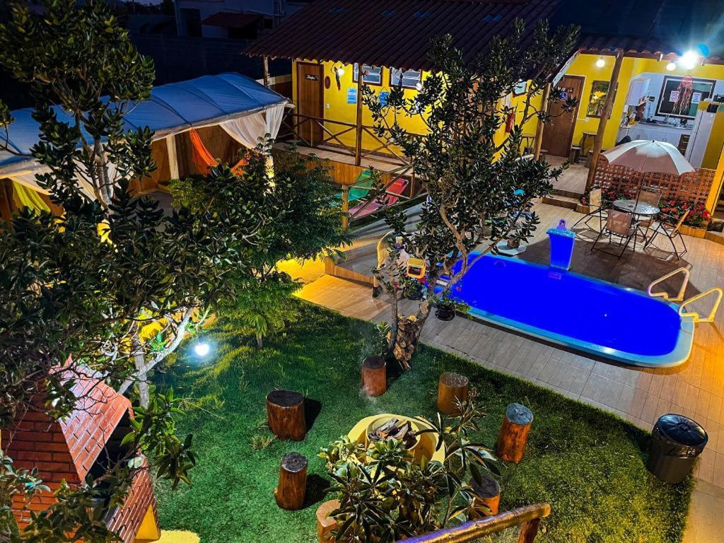 Camping Reino De Andalasia Alto Paraíso de Goiás 外观 照片